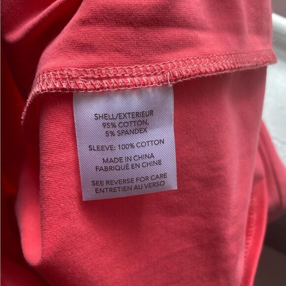 NWT MILLY
Monica pink Jersey Puff-Sleeve T-Shirt - Watermelon - Picture 5 of 7